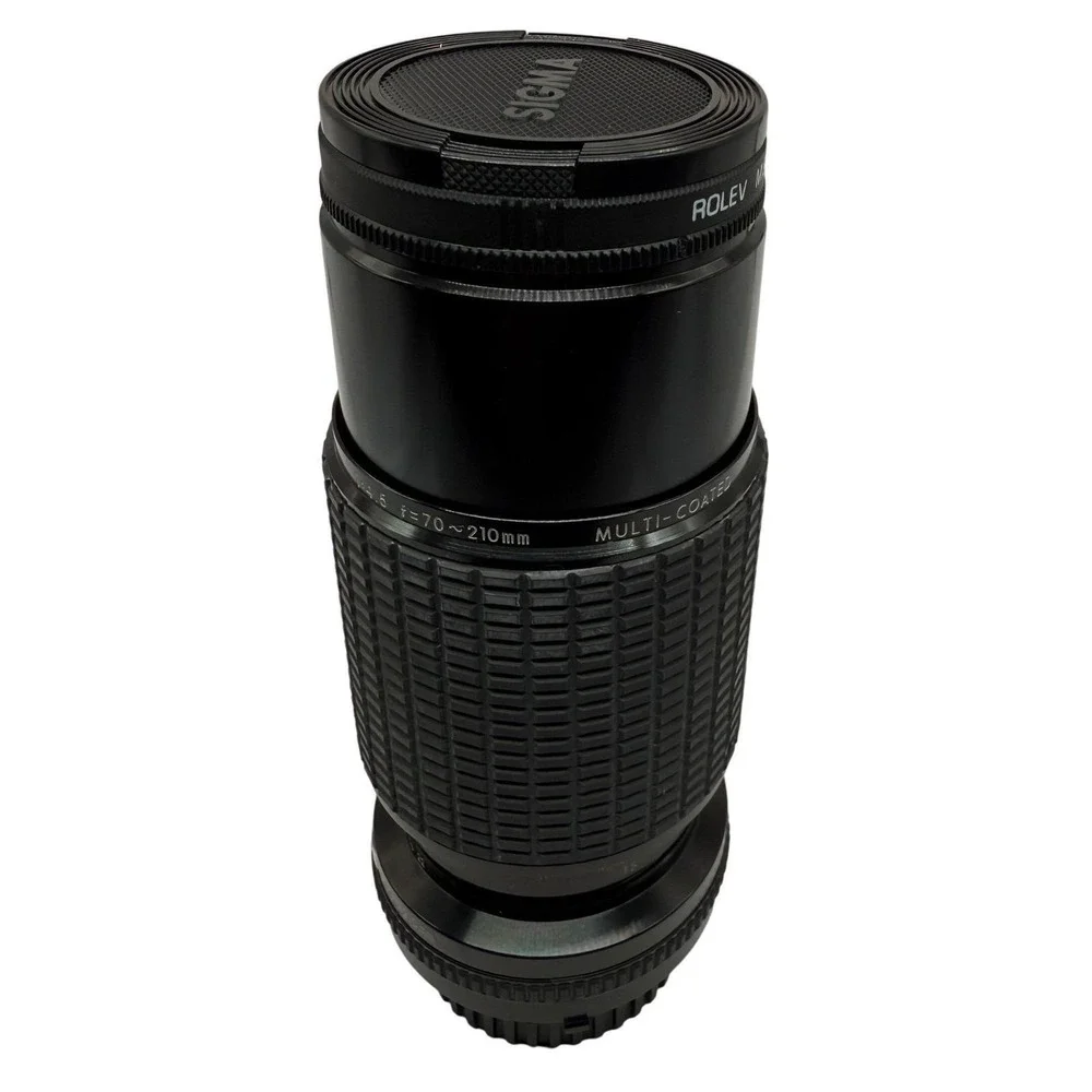 Sigma Zoom-Master 70-210 f/4-5.6 for Nikon - Made in Japan-Case‎ & Filter